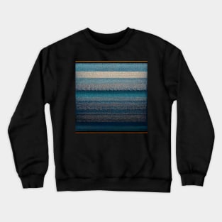 blue striped textured pattern Crewneck Sweatshirt